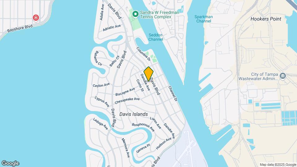 301 Danube Ave Mapa y Detalles de la Ubicación
