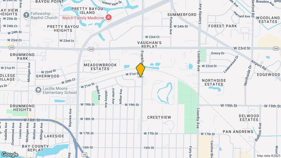 2019 Frankford Ave Map and Location Details