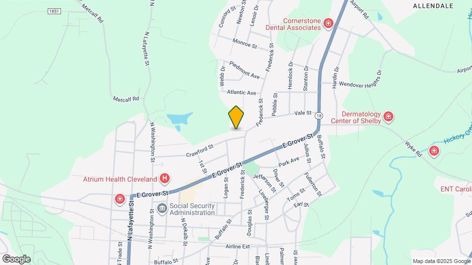 506 Bonny St Map and Location Details