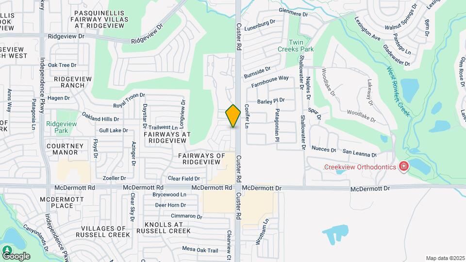 9312 Cedardale Dr Map and Location Details