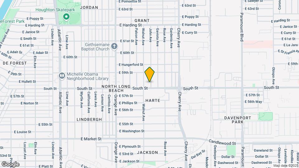 5821 John Ave Map and Location Details