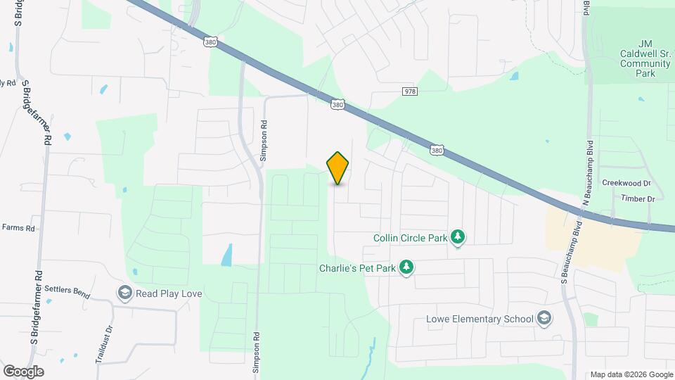 223 Magnolia Dr Map and Location Details