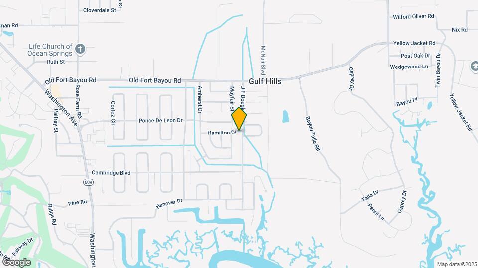 6413 J F Douglas Dr Map and Location Details