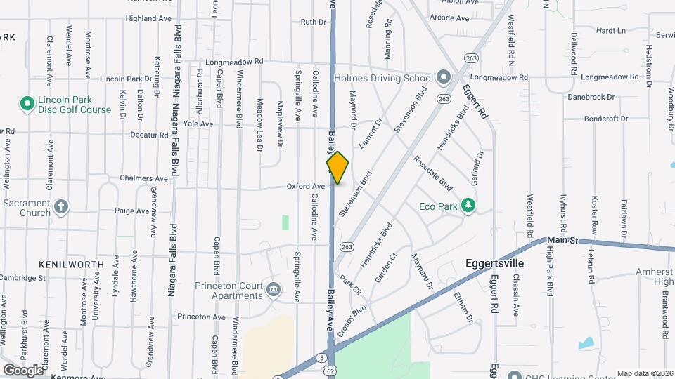 4097 Bailey Ave Map and Location Details