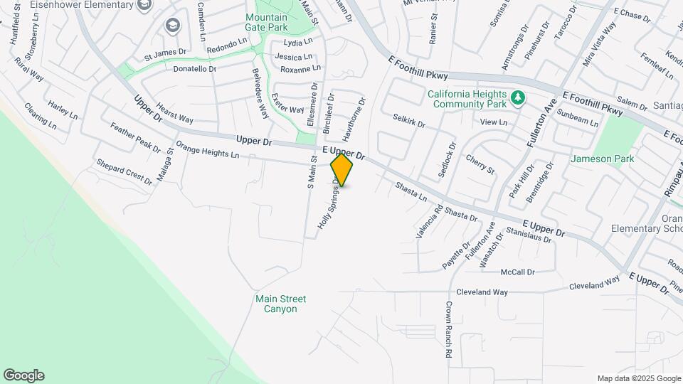 3813 Holly Springs Dr Map and Location Details