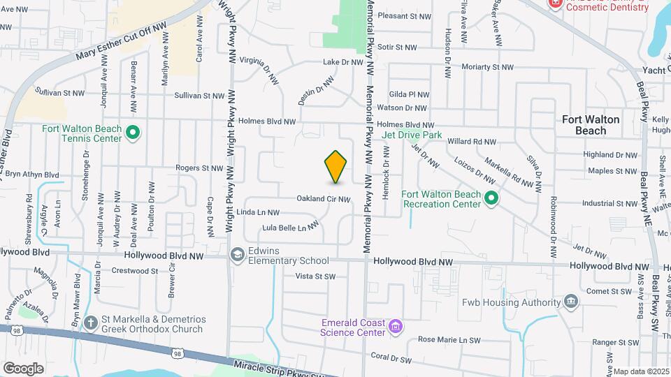 303 Sikes Cir NW Map and Location Details