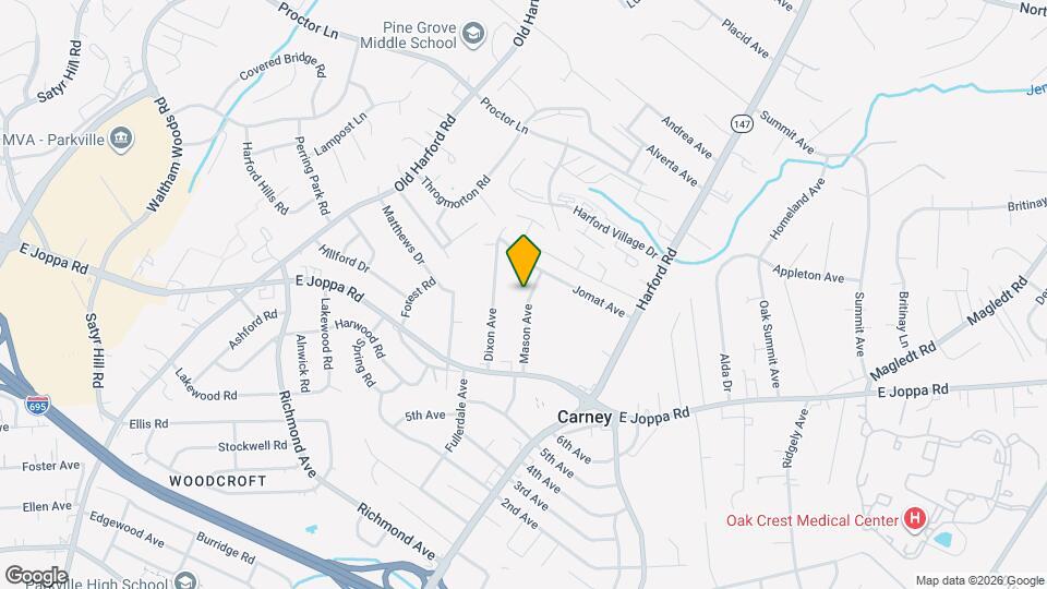 9616 Mason Ave Map and Location Details