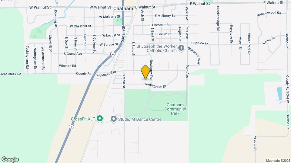 305 Wintergreen Dr Map and Location Details