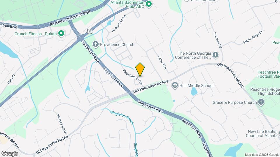 3363 Stoneham Dr NW Map and Location Details