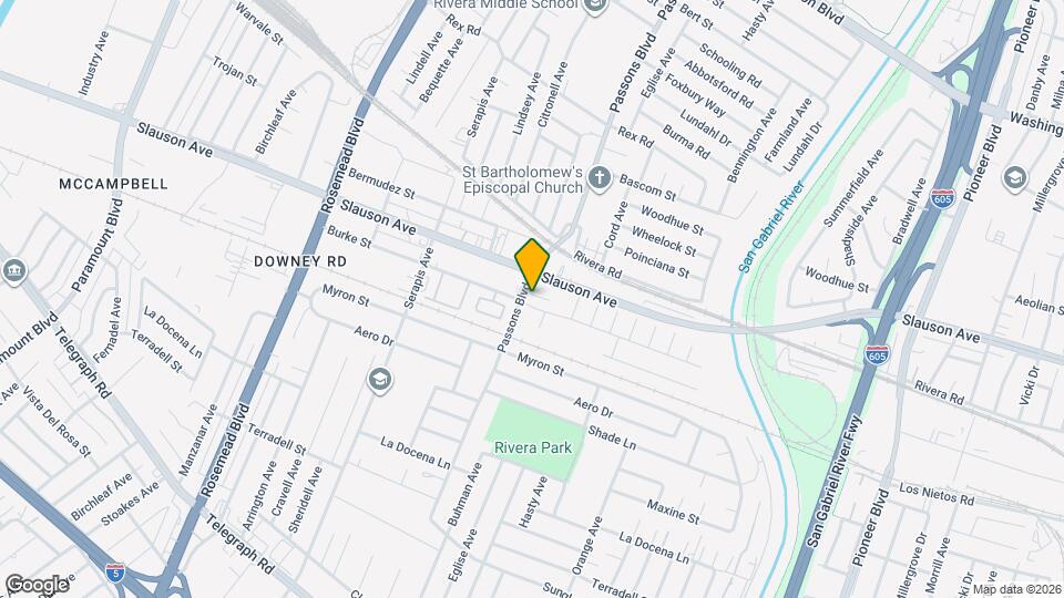 9411 Burke St, Unit 9411 1.2 Mapa y Detalles de la Ubicación