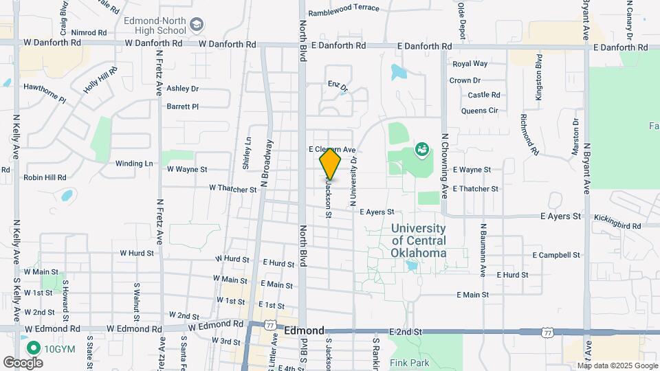 500 N Jackson St Mapa y Detalles de la Ubicación