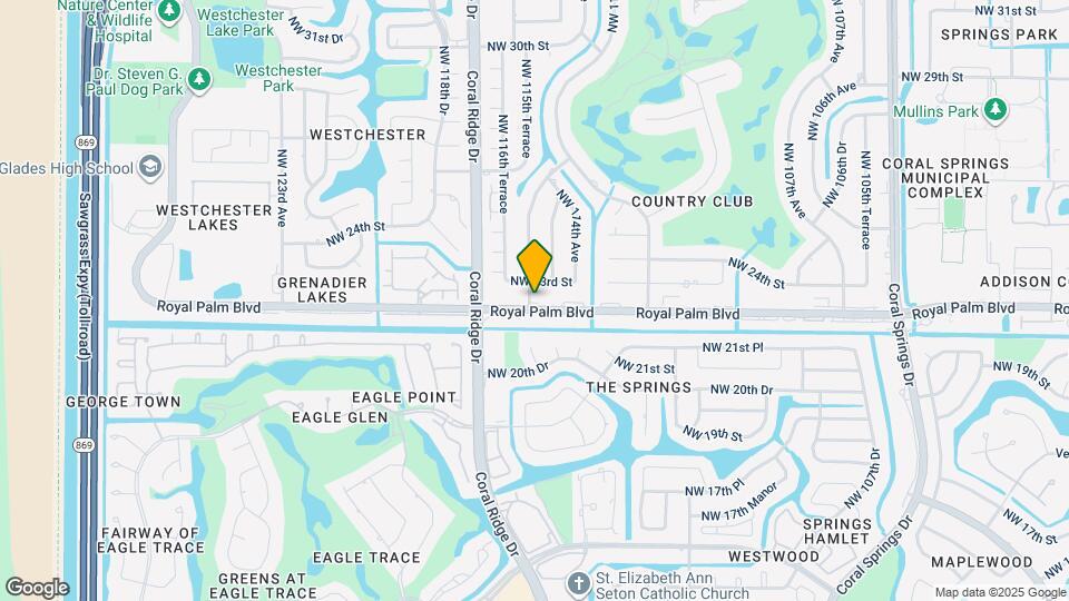 11551 Royal Palm Blvd Map and Location Details