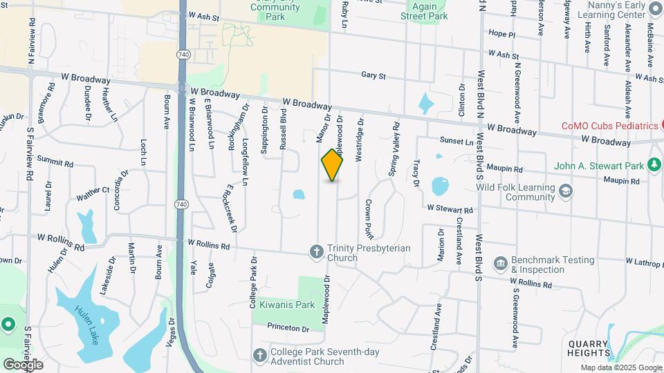 311 Maplewood Dr Map and Location Details