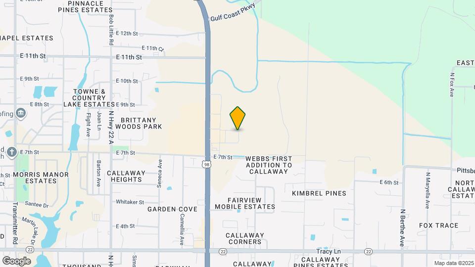 5849 Callaway Cir Map and Location Details