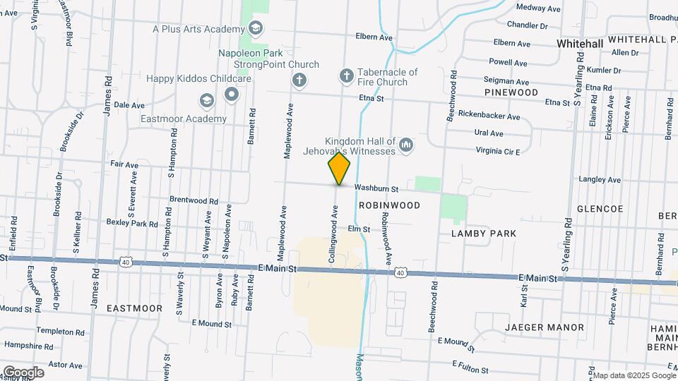 3699 Washburn St Map and Location Details