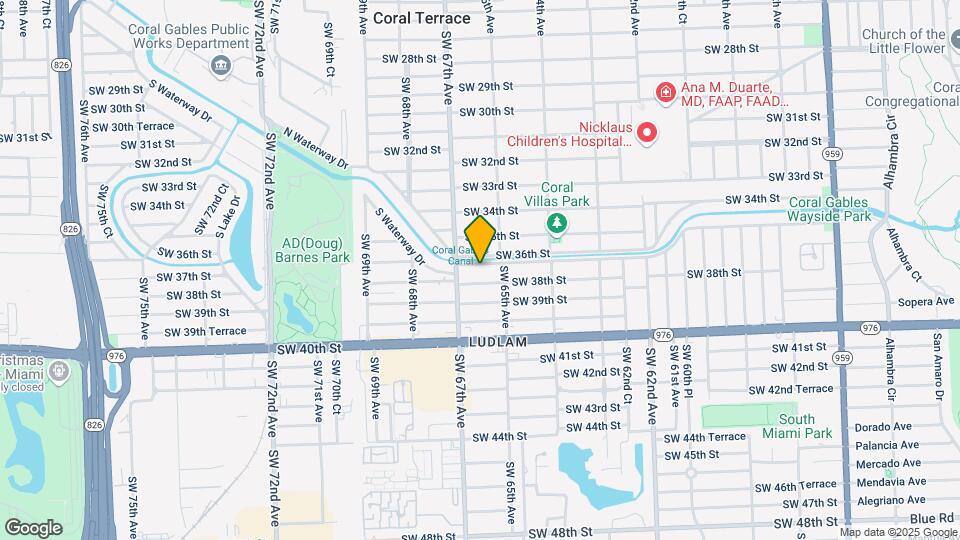 6550 SW 37th St Map and Location Details