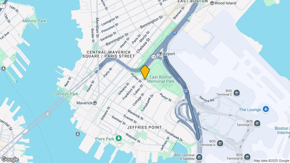 156 Porter St Map and Location Details