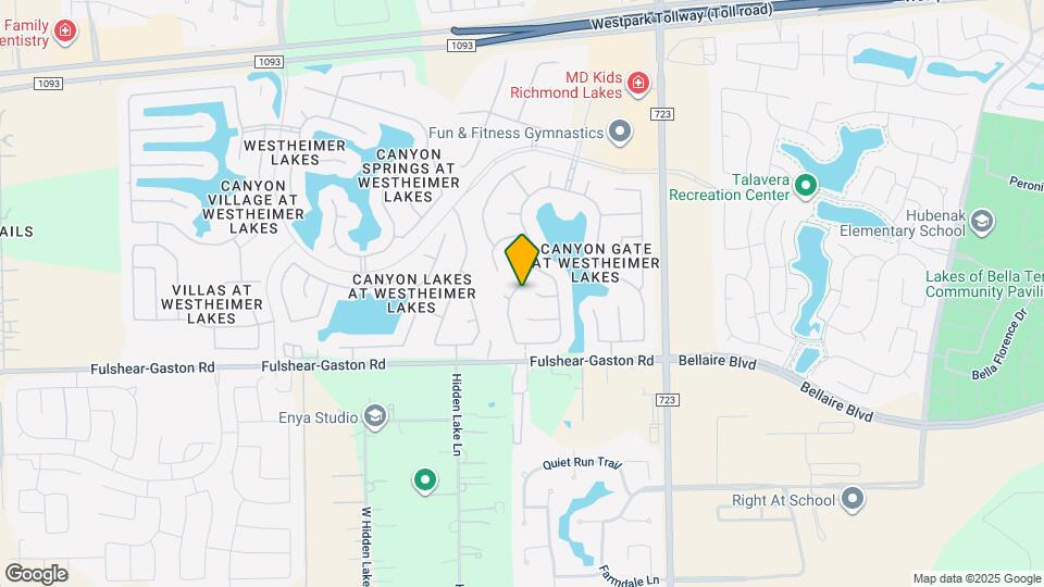 25619 Canyon Crossing Dr Map and Location Details