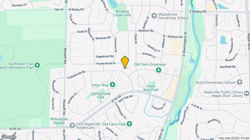 125 Cedarbrook Rd Map and Location Details