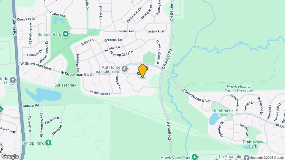 1215 Triple Crown Ct Map and Location Details