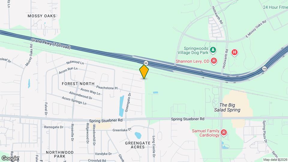 2902 Beacon Grove St Map and Location Details