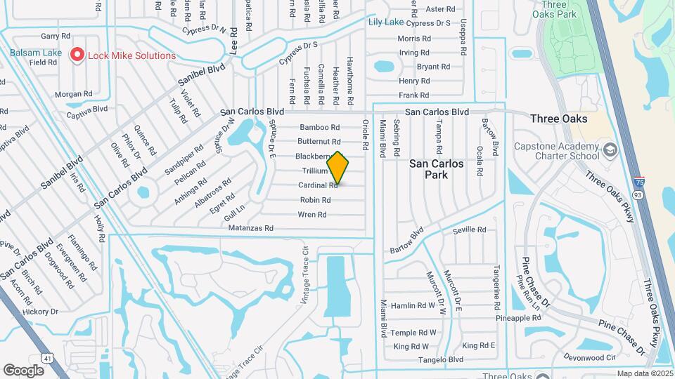 8422 Cardinal Rd Map and Location Details