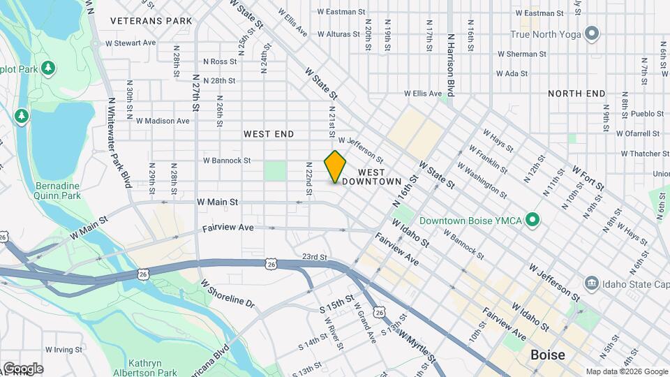 1815 W Idaho St Map and Location Details