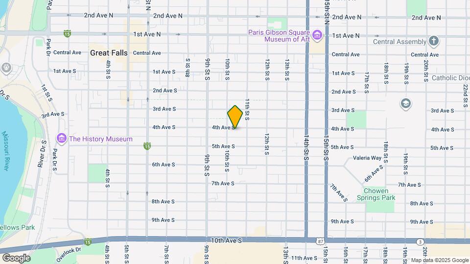 1010 4th Ave S Map and Location Details