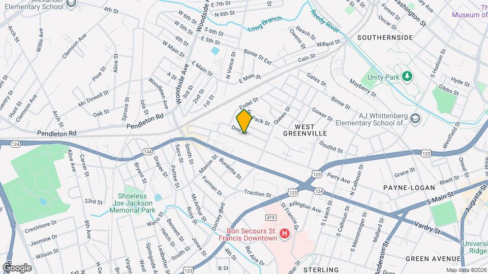 522 Perry Ave Map and Location Details