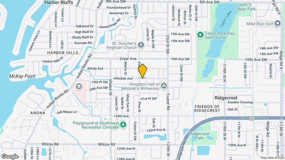 2760 Hillsdale Ave Map and Location Details
