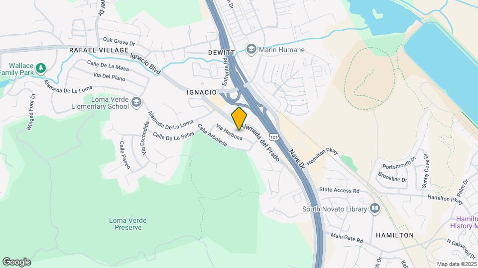 436 Via Herbosa Map and Location Details