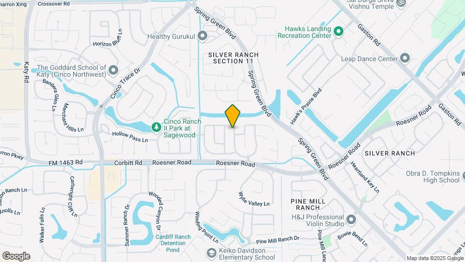 3214 Windsor Ranch Ln Map and Location Details