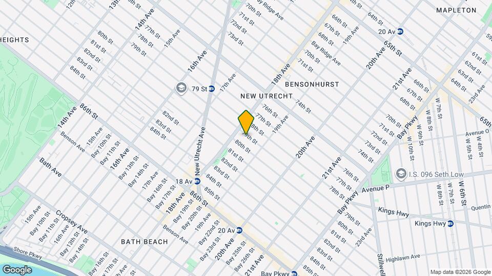 1828 79th St Map and Location Details