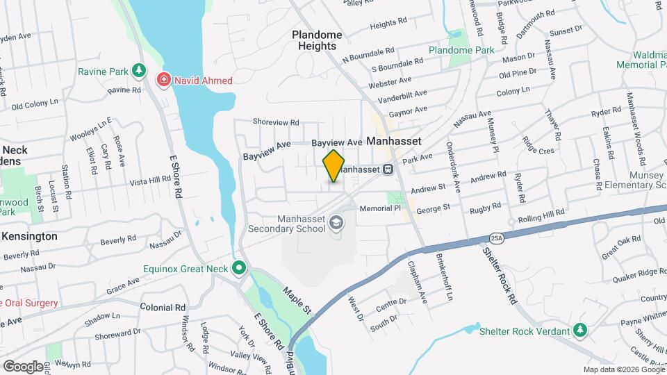 121 Manhasset Ave Map and Location Details