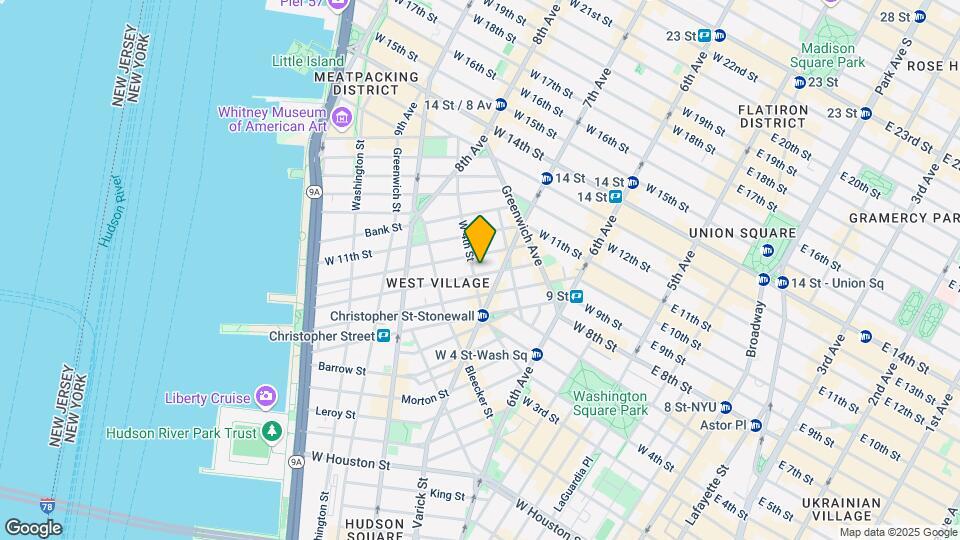 43 Charles St Mapa y Detalles de la Ubicación