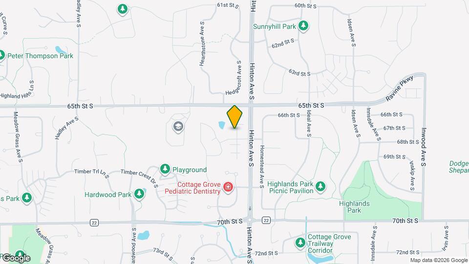 6612 Hinterland Trl S Map and Location Details