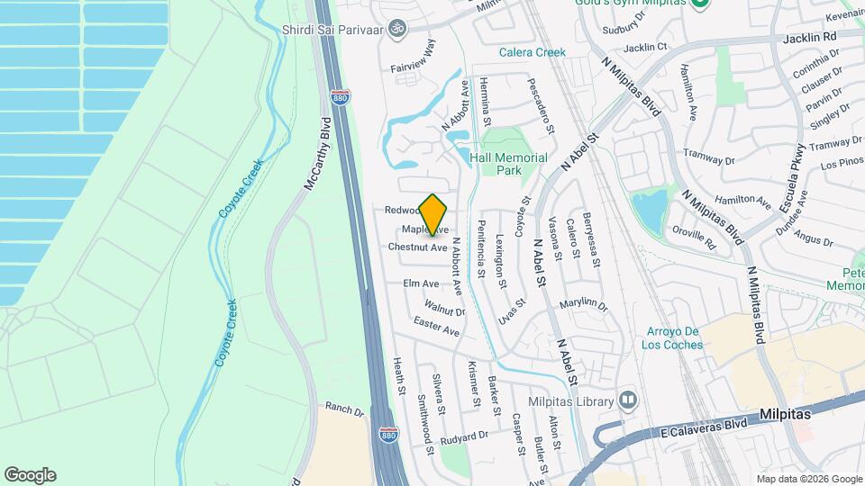 467 Chestnut Ave Map and Location Details