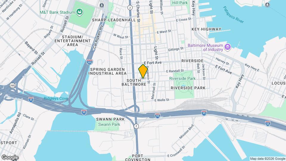 1631 S Charles St Mapa y Detalles de la Ubicación