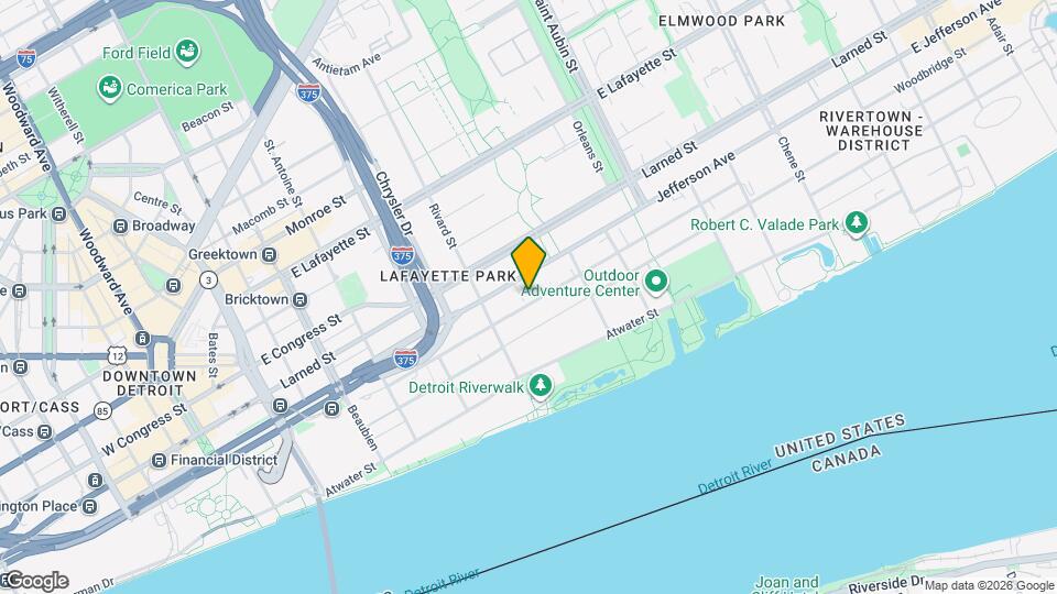 1391 Woodbridge St Map and Location Details