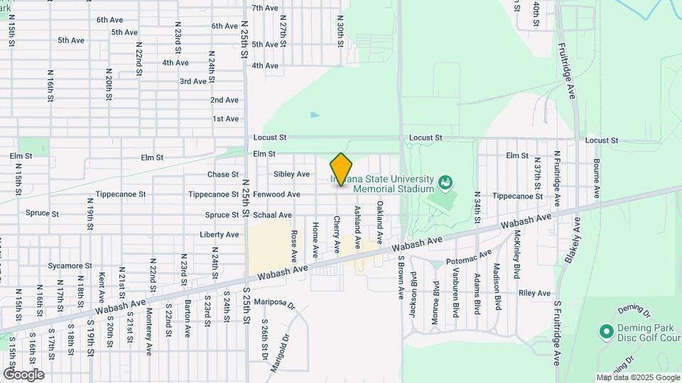 2902 Fenwood Ave Map and Location Details