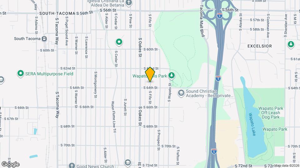 6244 S Fife St Map and Location Details