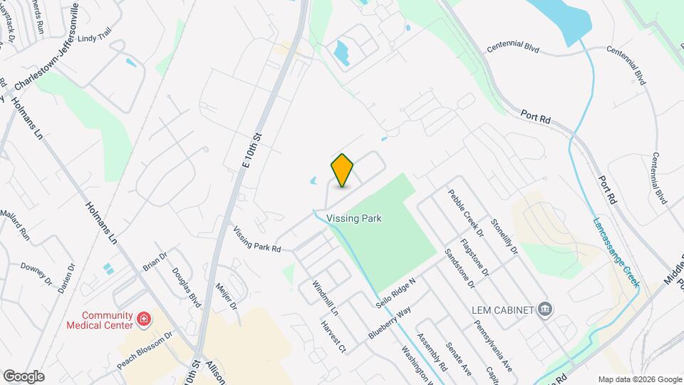 3645 Rolling Ridge Way Map and Location Details