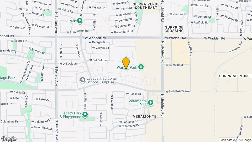 13300 N 141st Ln Map and Location Details