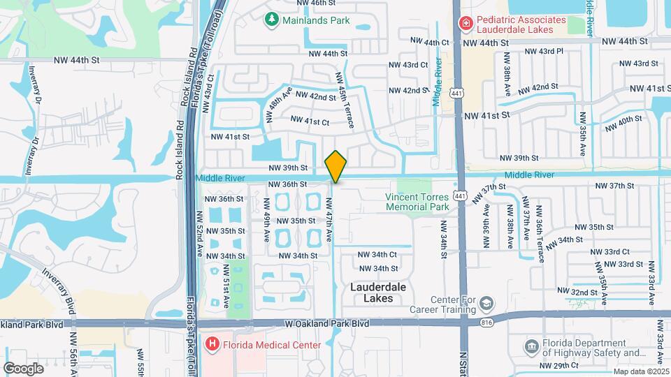 4551 NW 36th Ct Mapa y Detalles de la Ubicación