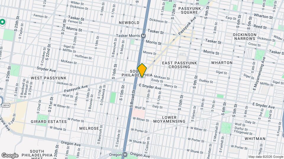 2027 S Watts St. Map and Location Details