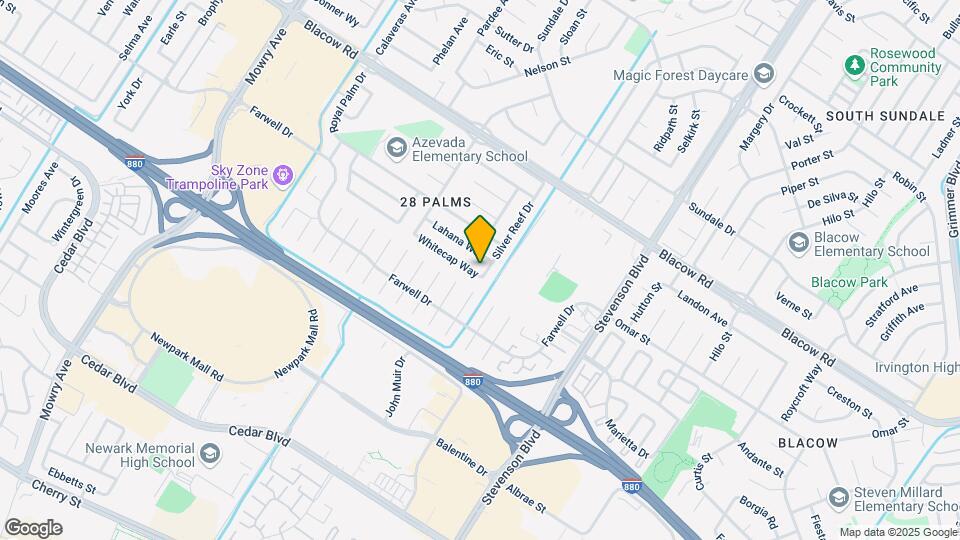 5365 Silver Reef Dr Map and Location Details
