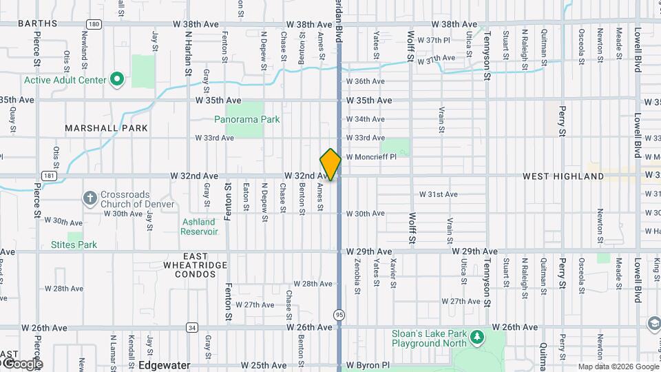 3125 Sheridan Blvd Mapa y Detalles de la Ubicación