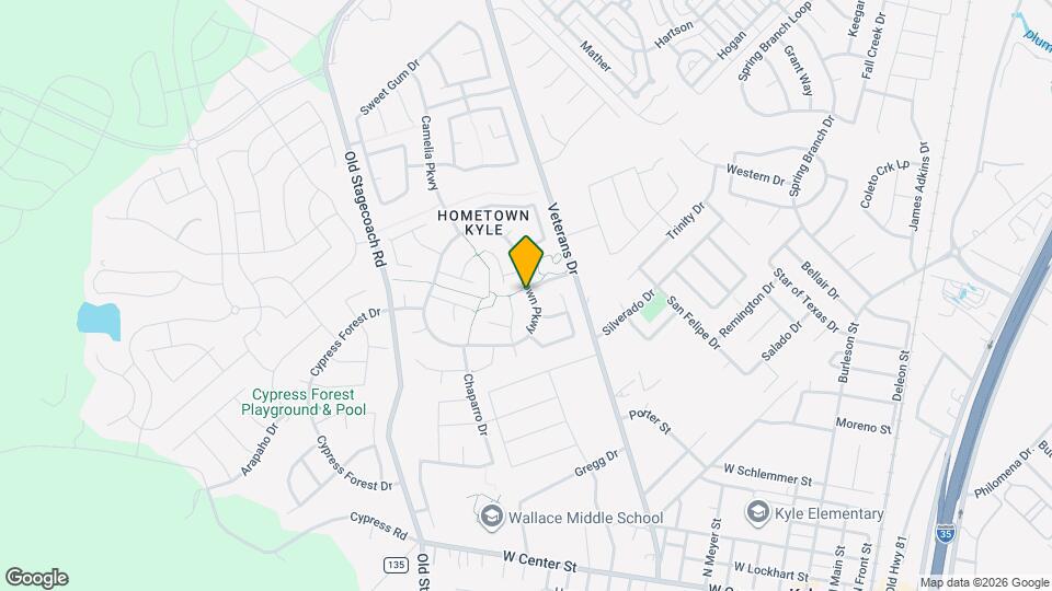 1007 Hometown Pkwy Map and Location Details