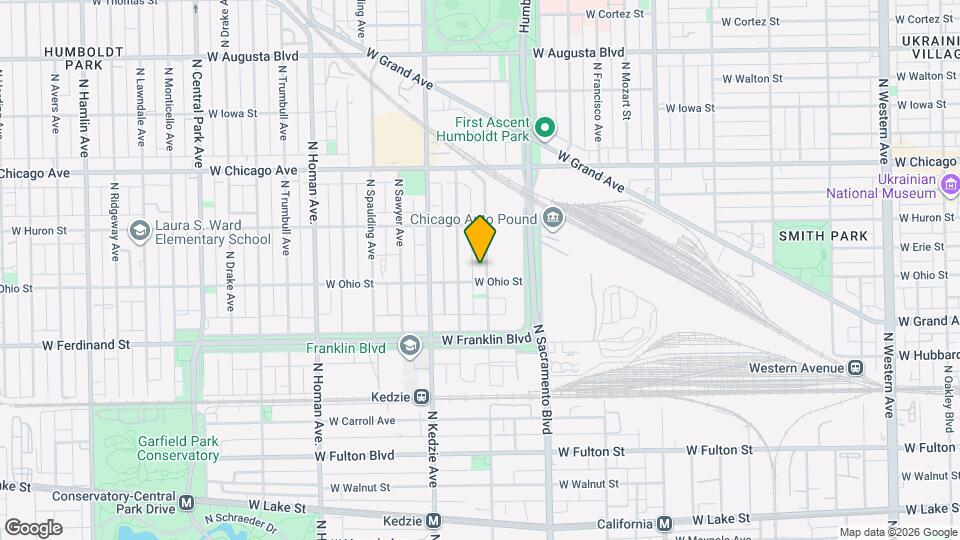 610 N Albany Ave, Unit FS Mapa y Detalles de la Ubicación