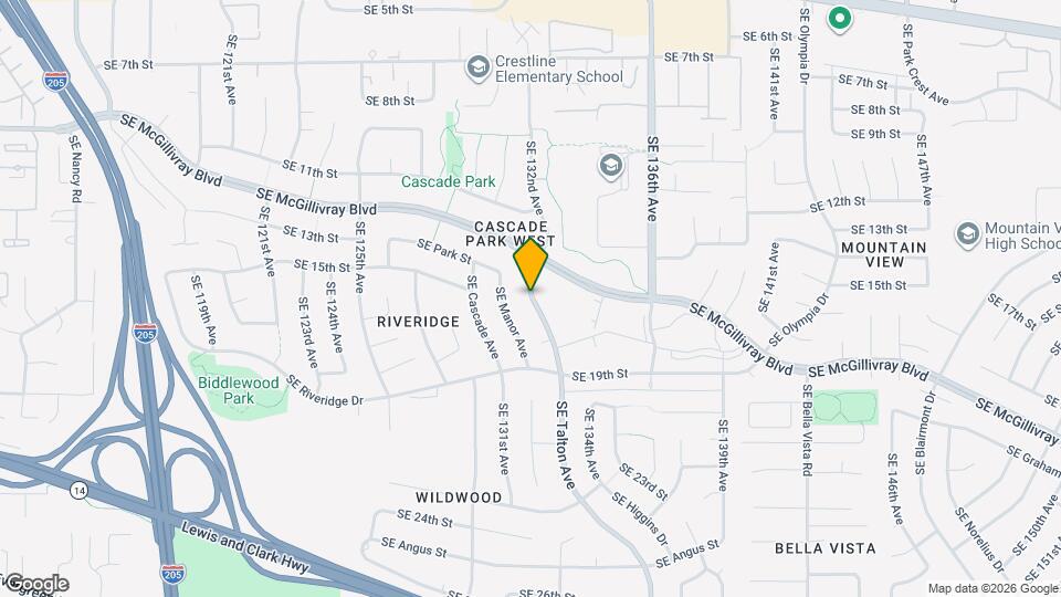 1526 SE Talton Ave Map and Location Details